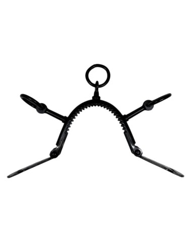 Serreta Tres Pilares Hierro Pavonada