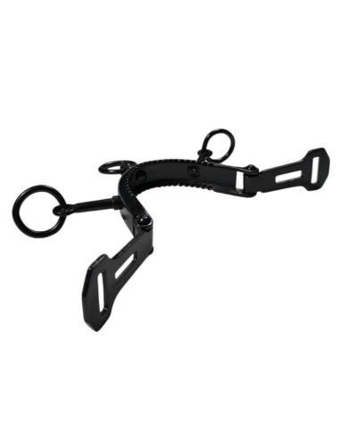 Blackened 3 Pillars Noseband