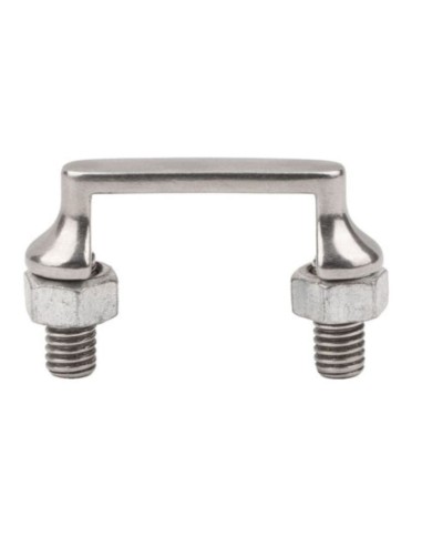 Nickel Footman Loop with Thread