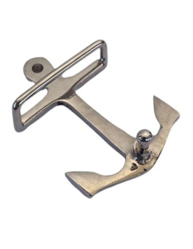 Nickel Anchor Belt Buckle