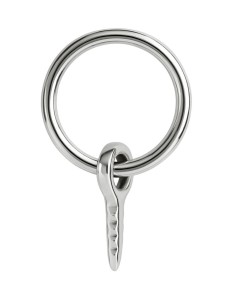 Nickel Ring with Nail