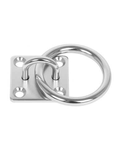 Anilla Pared Atornillada Niquel