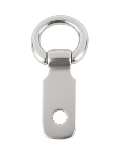 Nickel Flat Dee and Clip