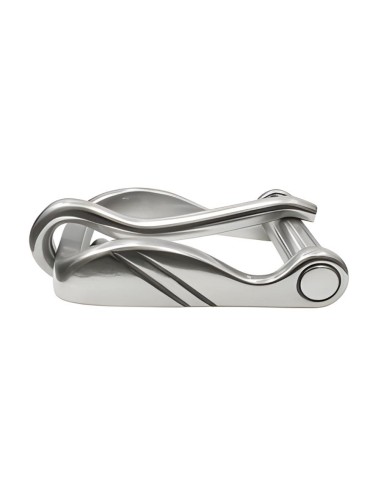 Nickel Curtisur Belt Buckle