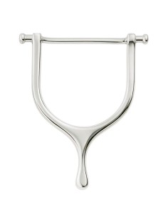 Nickel Spur Belt Buckle