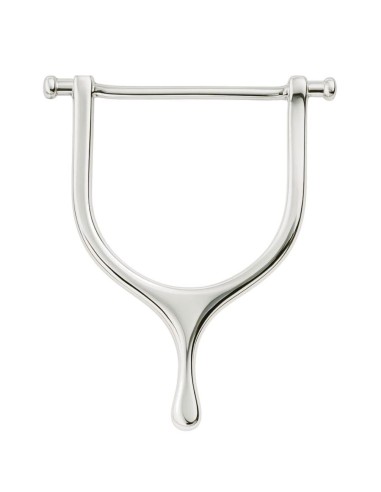 Nickel Spur Belt Buckle