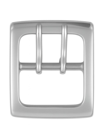 Nickel Rectangular Belt Buckle