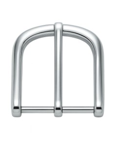 Nickel Traditional Belt Buckle