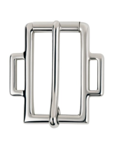 38mm Nickel Roller Buckle with Handles