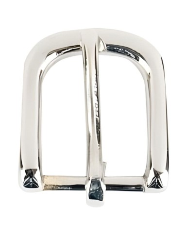 Nickel Heel Bar Buckle