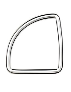 Nickel Mule Bridle Triangle