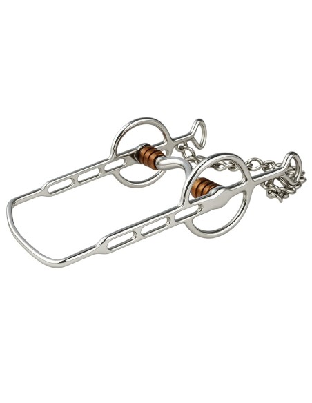 Bocado Liverpool Con Rodillos 13,50 cm Acero Inoxidable