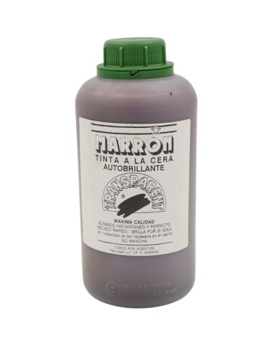 Tinte a la Cera Brillante marrón