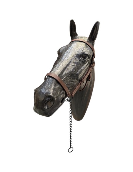 Cabezada Presentación Cuero Con Cadena Económica