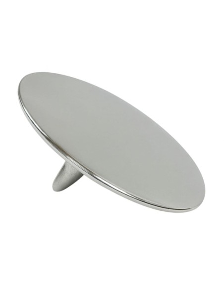Cucarda Ovalada Acero Inoxidable