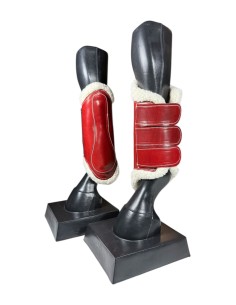 Leather/wool Handcrafted...