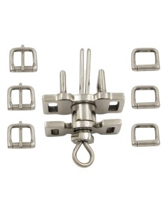 Stainless Steel Six Buckles...