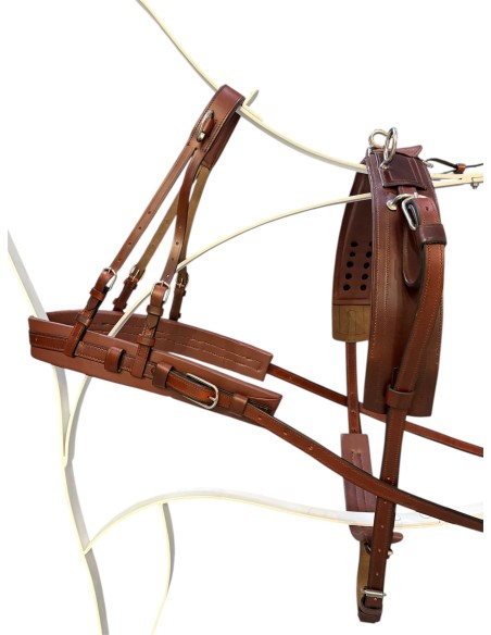 Enganche Sencillo Pecherín Cuero Pony