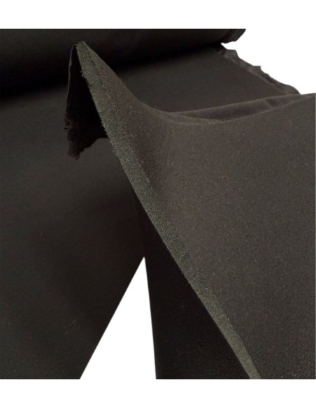 Neopreno Con Soporte Negro 6 mm