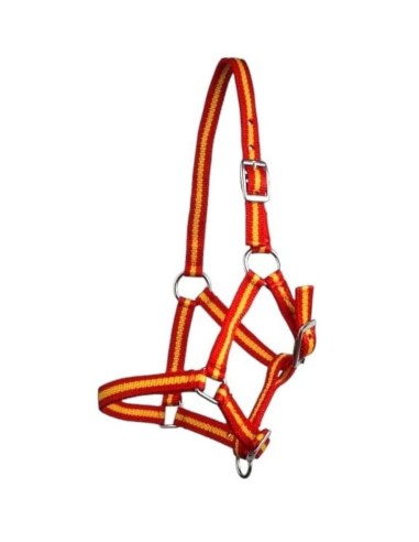 Cabezada Nylon Pony Bandera España