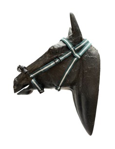 Serretón 3 Pilares Nylon Verde Blanco