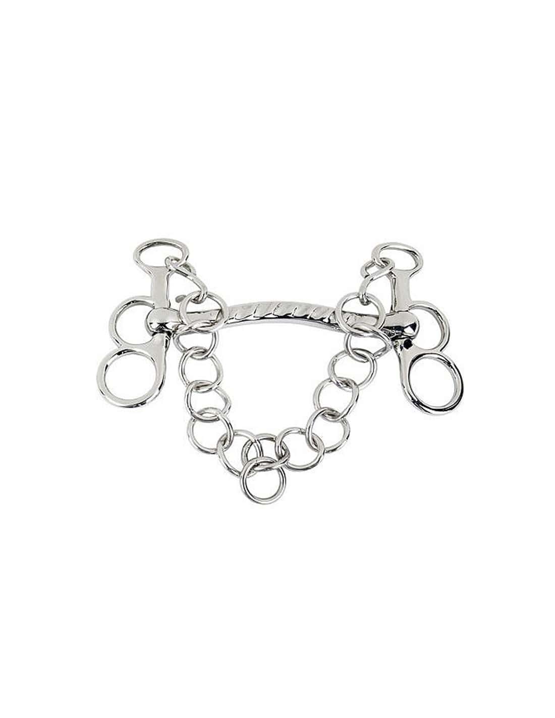 Bocado Barcelona Recto Acero Inoxidable