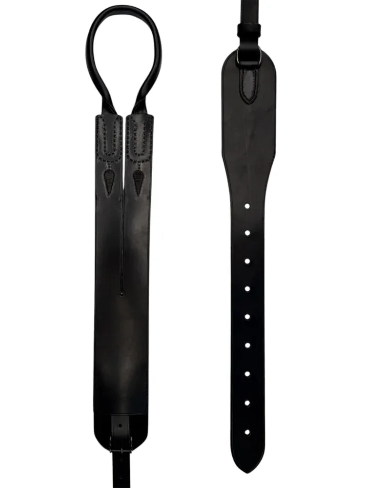 Baticola Vaq. Mixta Artesana - Cuero 100% Vegetal, Negro