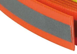 Biothane Reflectivo Naranja Neón 315 - 25 mm.