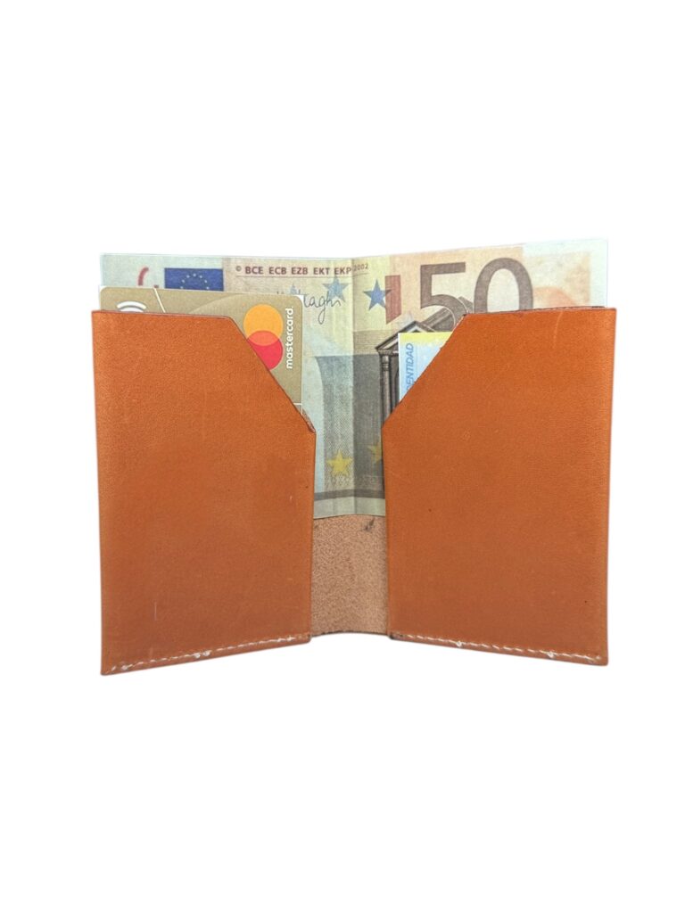 Cartera Artesana Cuero
