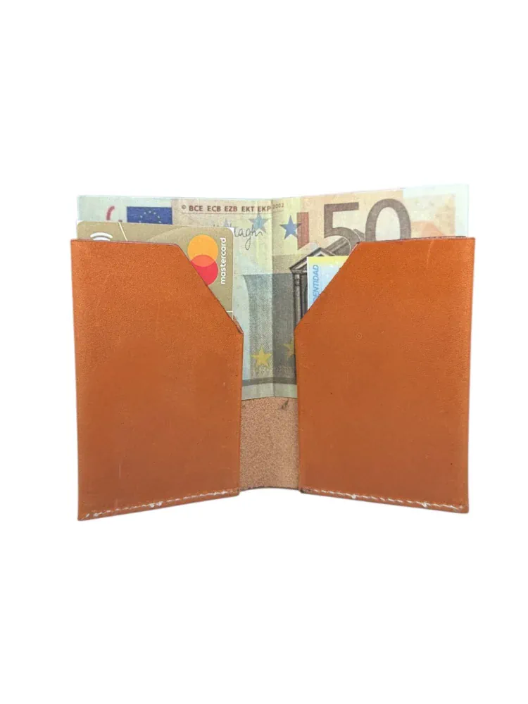Cartera Artesana Cuero
