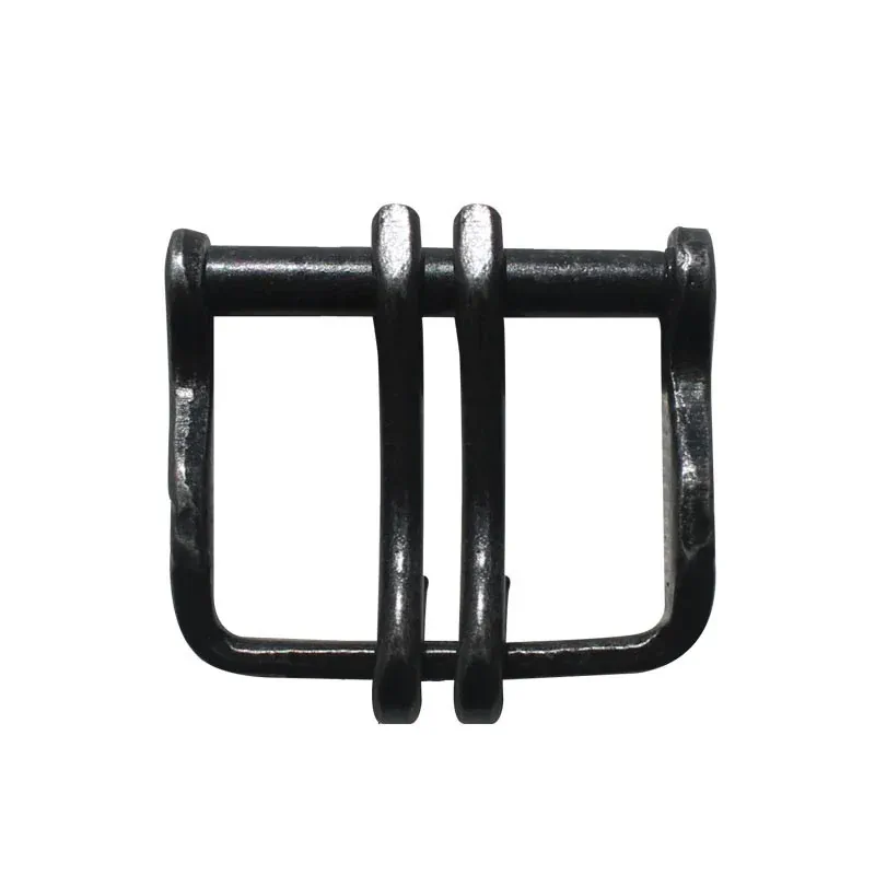 Hebilla Vaquera Curtisur 30 mm Inoxidable Pavonada (Doble Pincho)