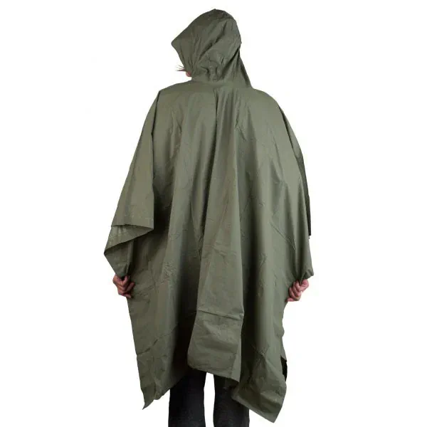Poncho Impermeable Vinilo - Impermeable, Verde